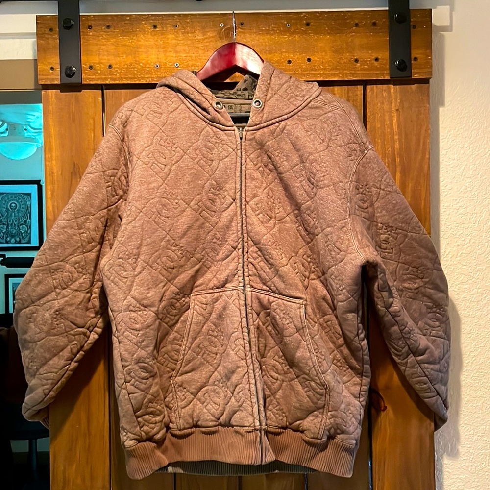 DC men’s reversible hoodie